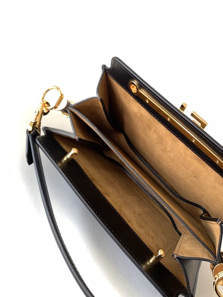Leather Top Handle Bag Style 2138096711