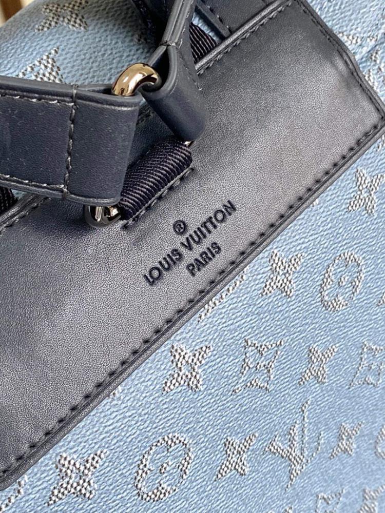 Stylish Refined Monogram Leather Crossbody Bag 38x44x12.5cm