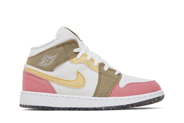 Air Jordan 1 Mid SE GS 'Pastel Grind'