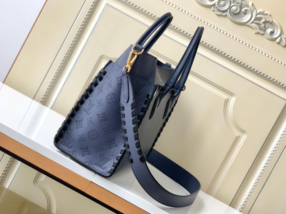 Stylish Woven Leather Shoulder Bag 30.5x24.5x14cm