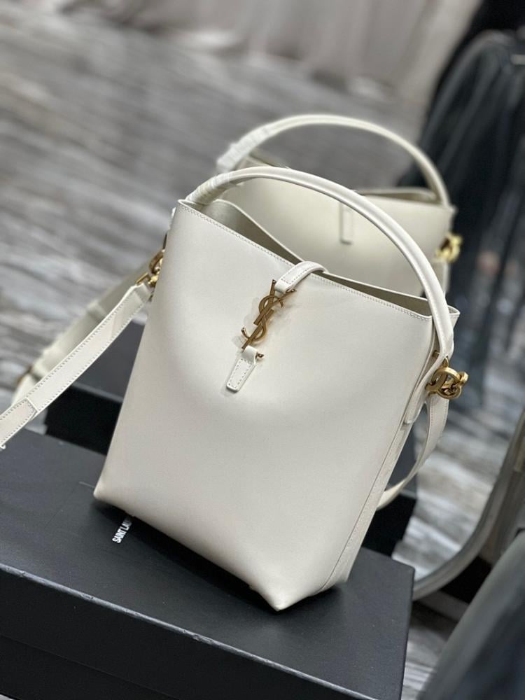 Modern Calfskin Bucket Bag