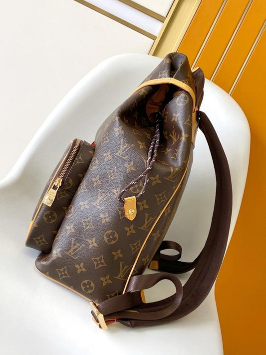 Modern Refined Monogram Top Handle Bag 34x40x17cm