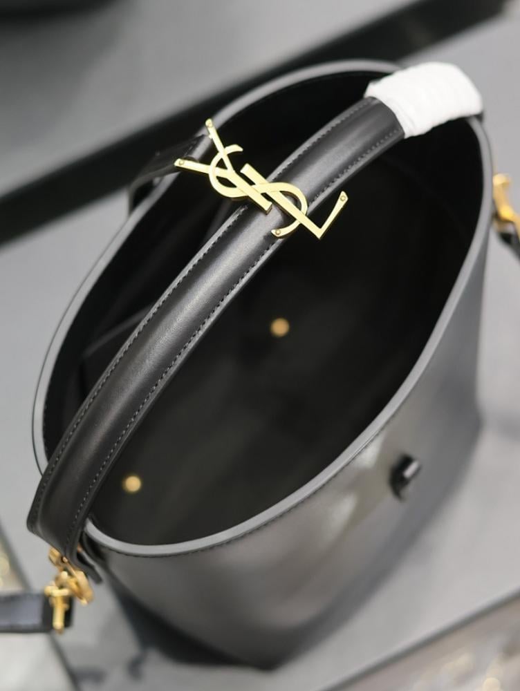 Elegant Calfskin Top Handle Bag