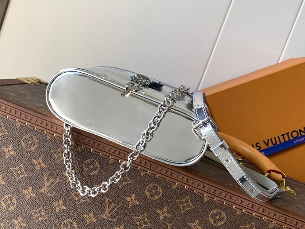 Italian-Inspired Luxury Monogram Shoulder Bag