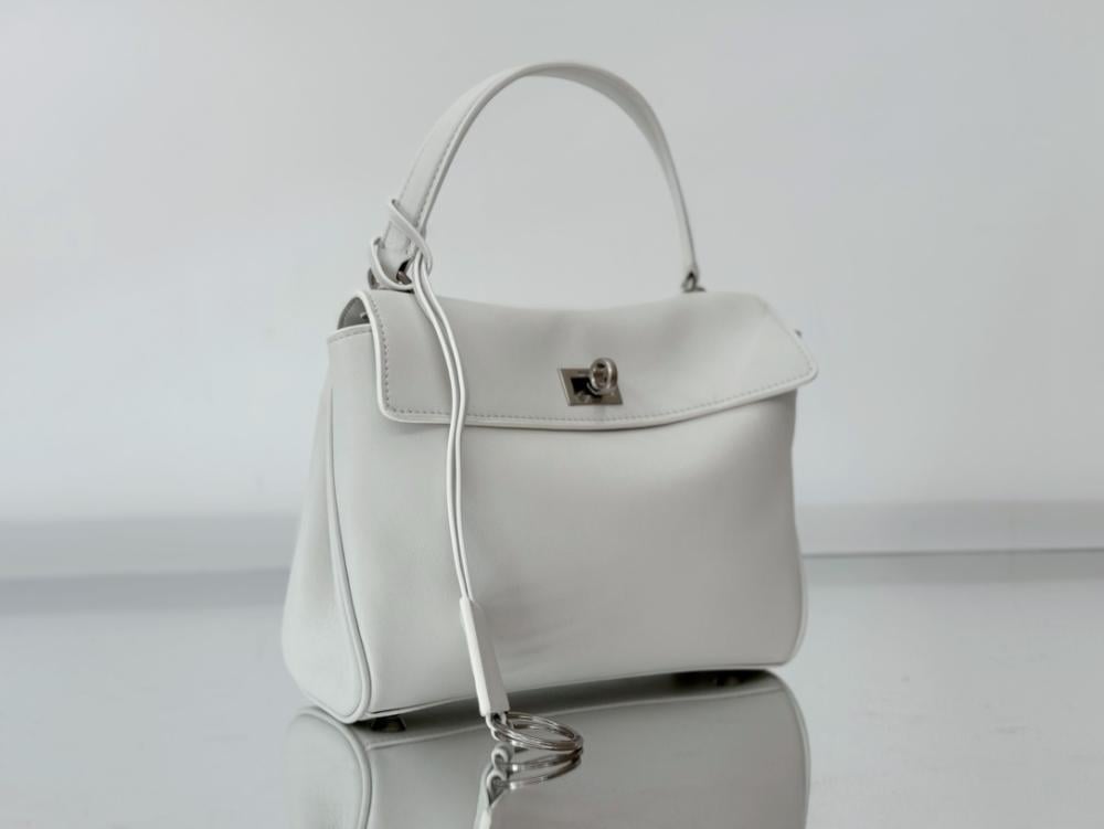 Leather Top Handle Bag Style 1657895994