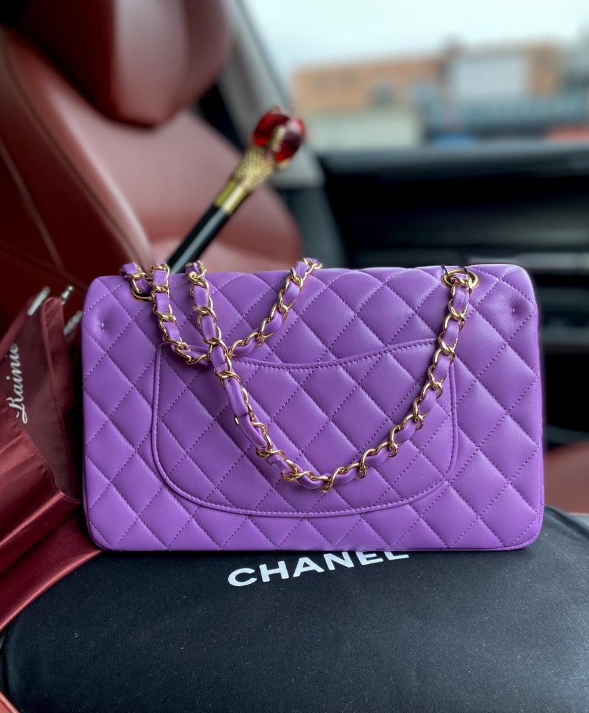 Lambskin Top Handle Bag Style 1656744609