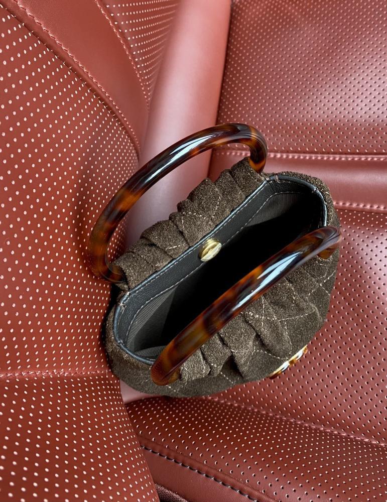 Leather Top Handle Bag Style 588799068