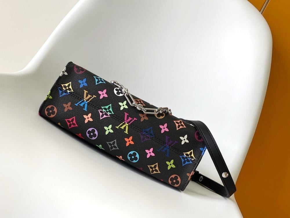 Luxury Elegant Leather Shoulder Bag 25x13x10cm