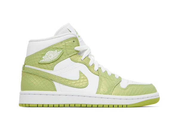 Wmns Air Jordan 1 Mid SE 'Green Python'