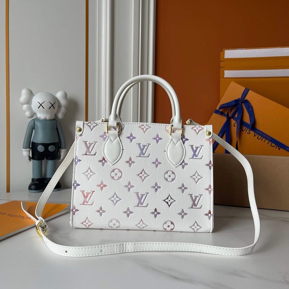 OnTheGo Monogram Leather Shoulder Bag 25x19x11.5cm Style 2138878639