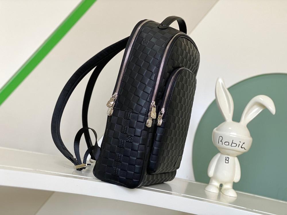 Stylish Quilted Leather Backpack