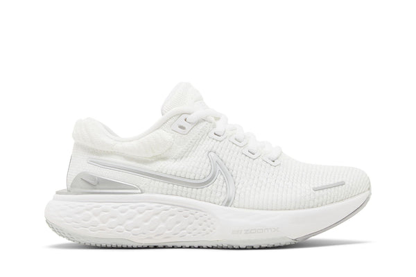 Wmns ZoomX Invincible Run Flyknit 2 'White Metallic Silver'