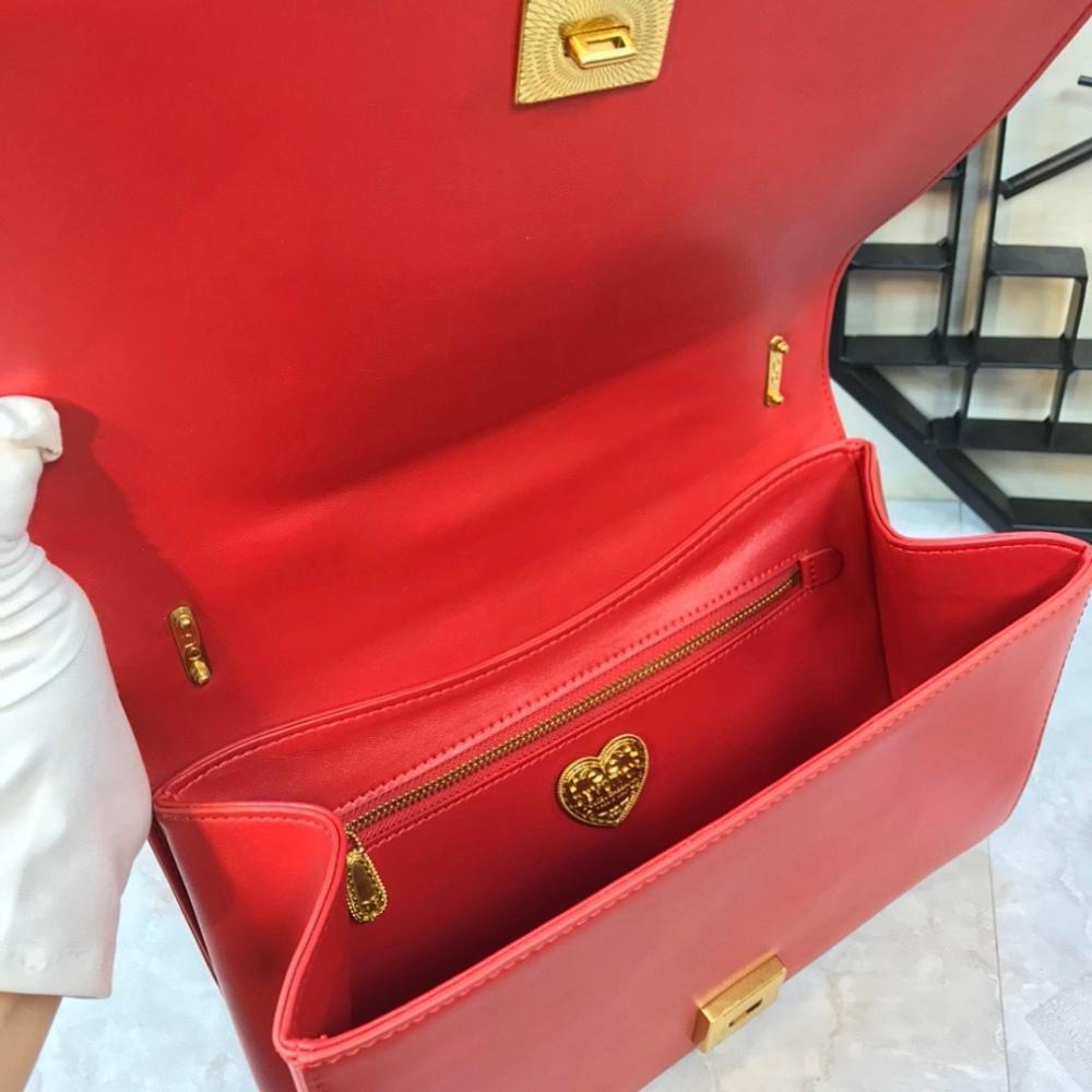 Stylish Leather Crossbody Bag 26x18x7.5cm