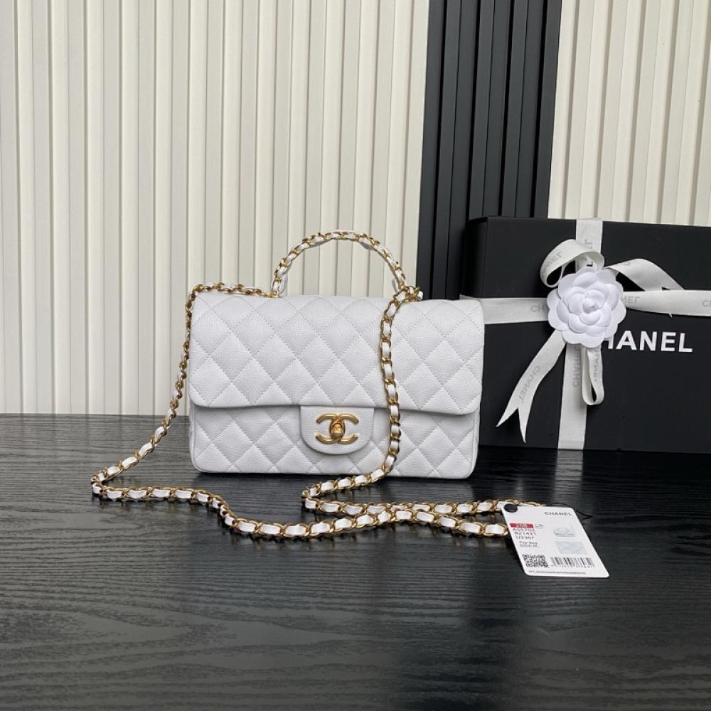 Leather Top Handle Bag Style 811935849