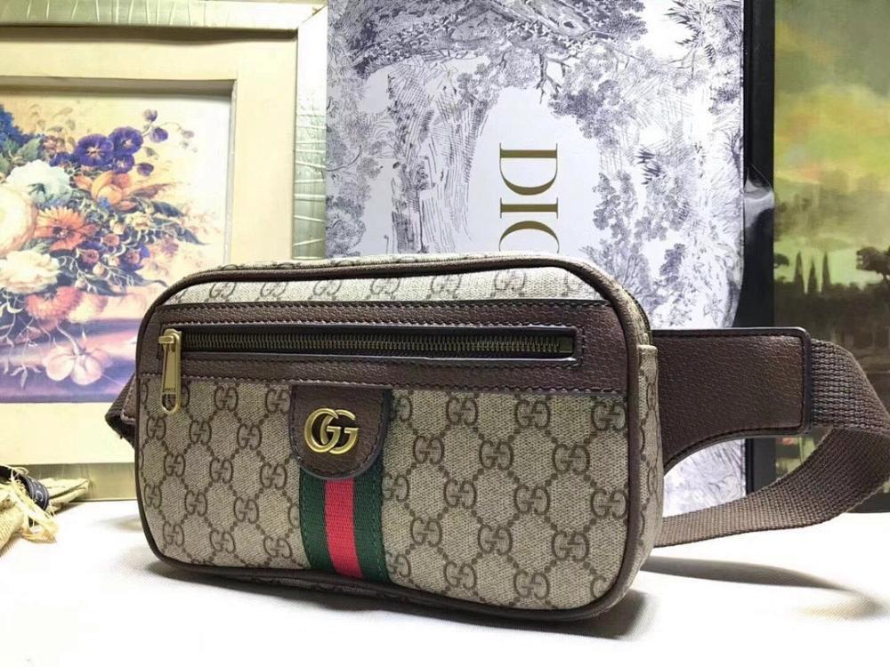 Ophidia Shoulder Bag Red/Green