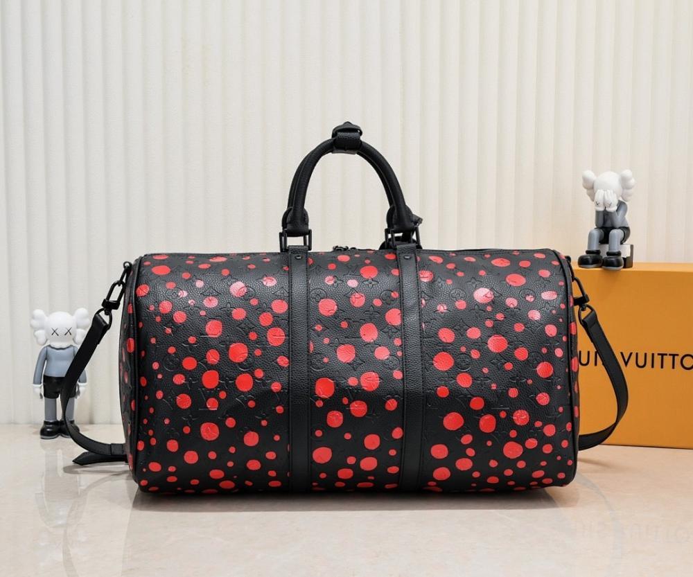 Elegant Leather Top Handle Bag 50x29x23cm