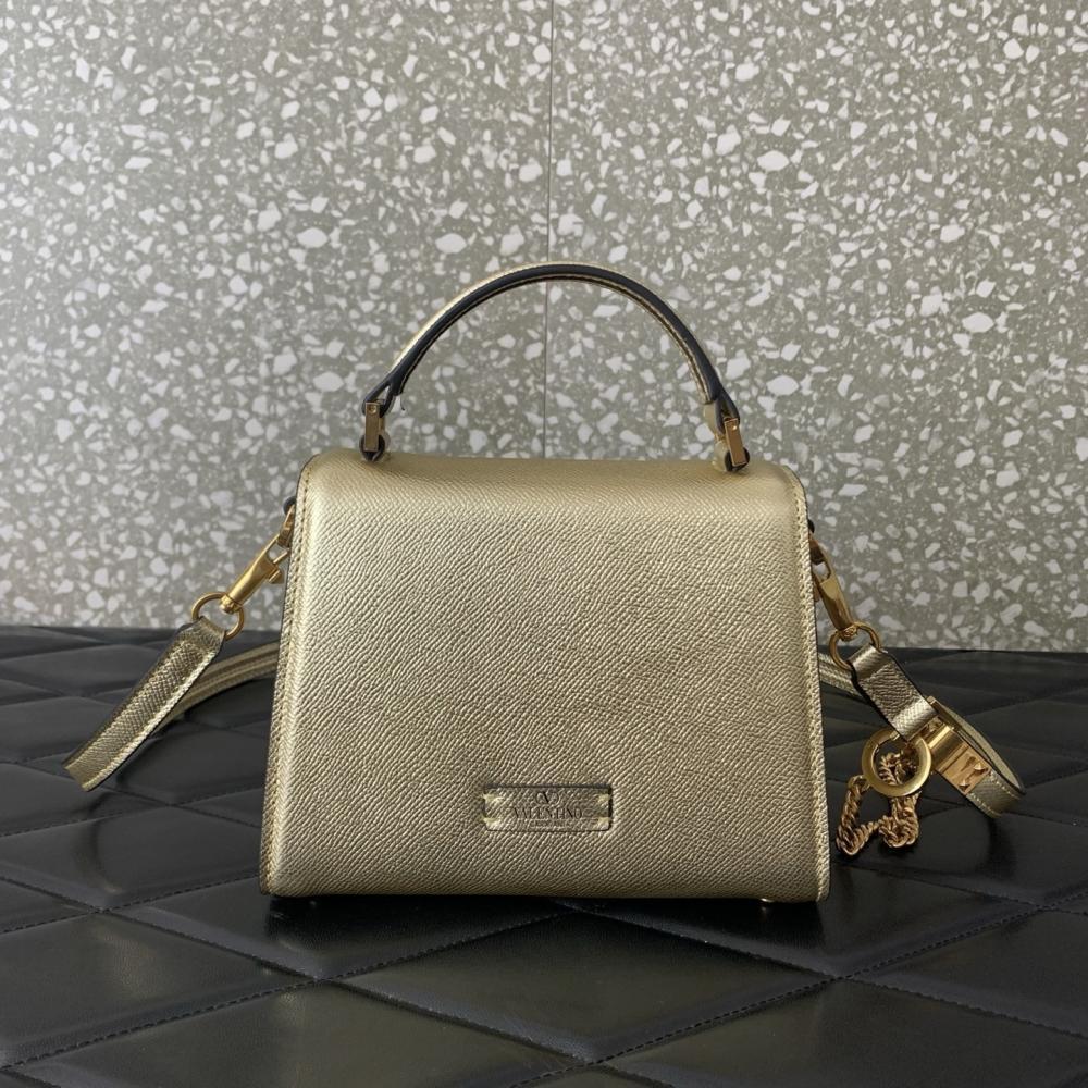 Crystal-Embellished Calfskin Shoulder Bag Style 831210784