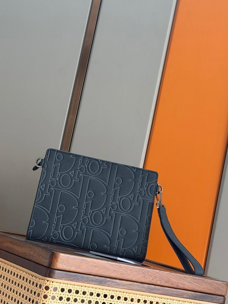 Elegant Black Printed Calfskin Top Handle Bag