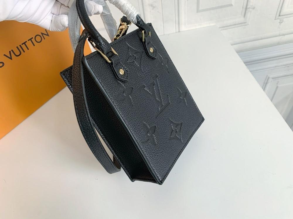 Stylish Refined Leather Shoulder Bag 14x17x5cm