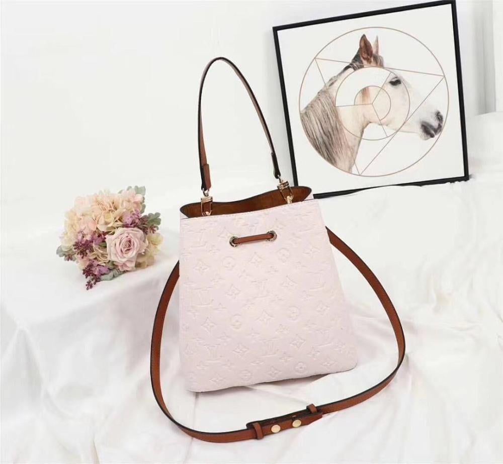 Luxury Stylish Leather Bucket Bag