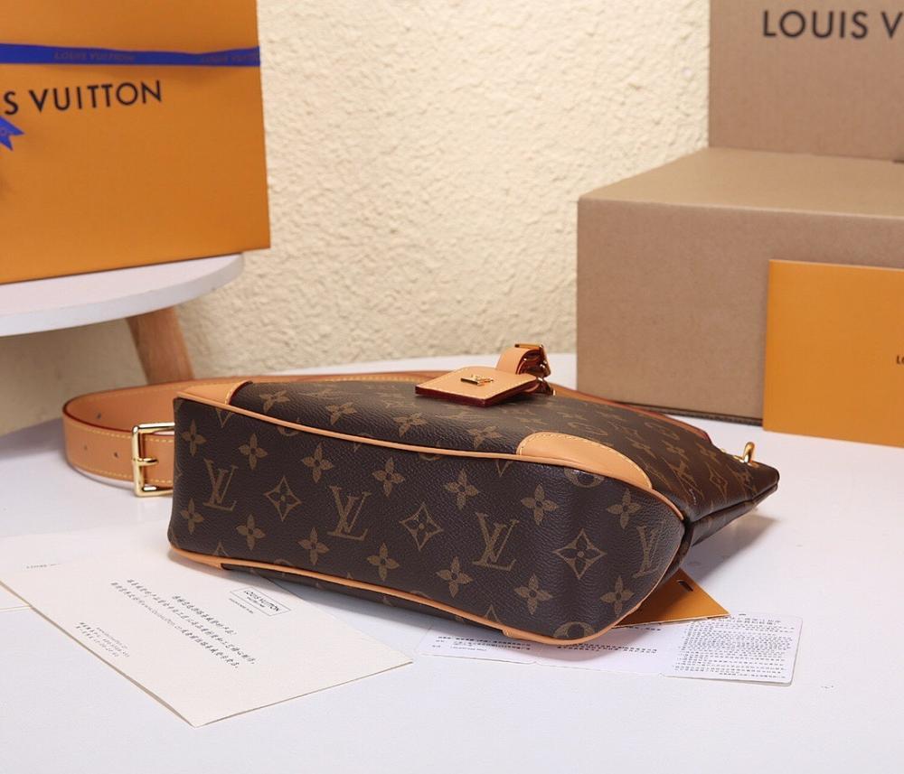 Modern Stylish Leather Shoulder Bag 28x25x9cm