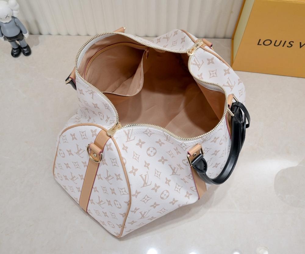 Modern Elegant Leather Top Handle Bag 45x27x20cm