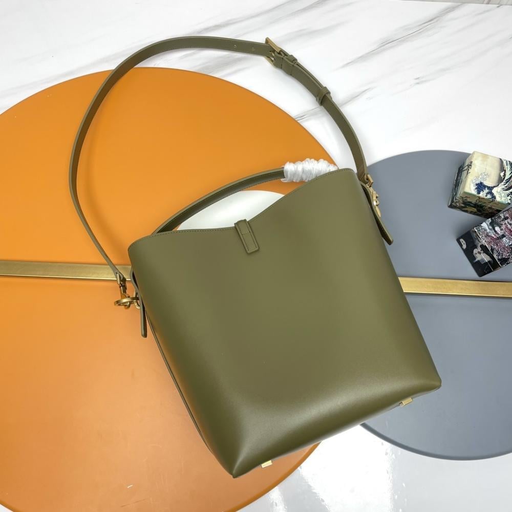 Studded Calfskin Bucket Bag Style 2126581807