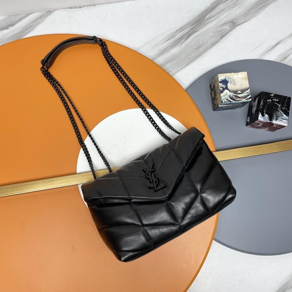 Leather Shoulder Bag Style 138381536