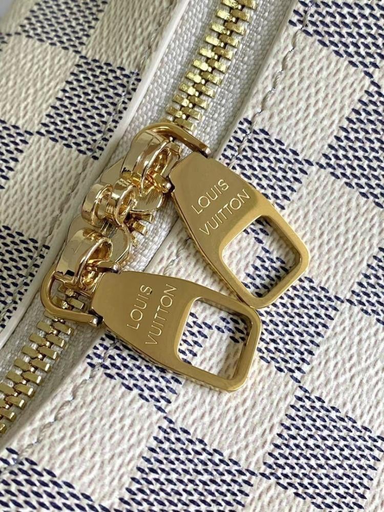 Italian-Inspired Stylish Gold Leather Top Handle Bag 33x22x9cm
