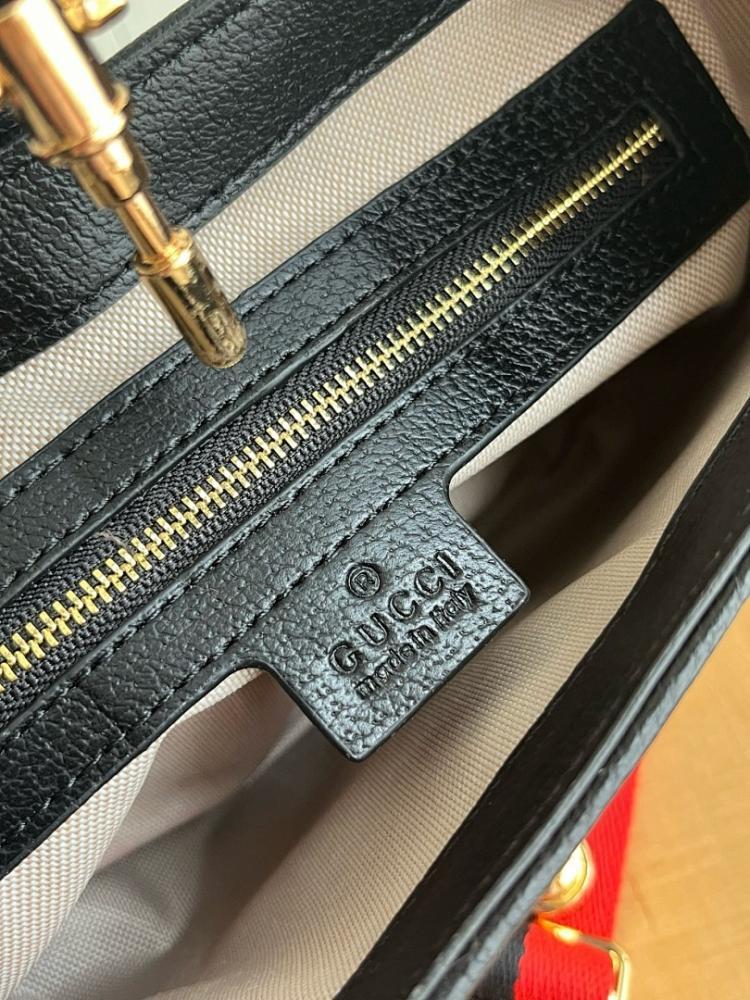 Classic Gold Leather Shoulder Bag