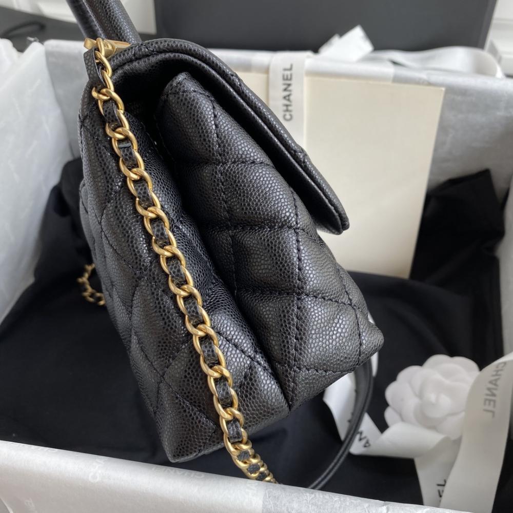 Quilted Lambskin Top Handle Bag Style 99279463