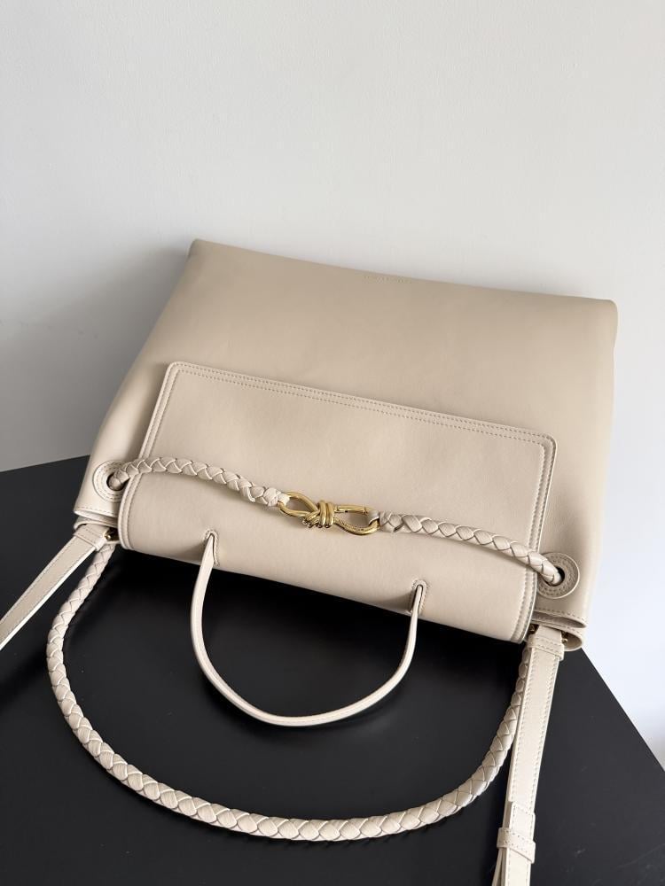 Calfskin Top Handle Bag