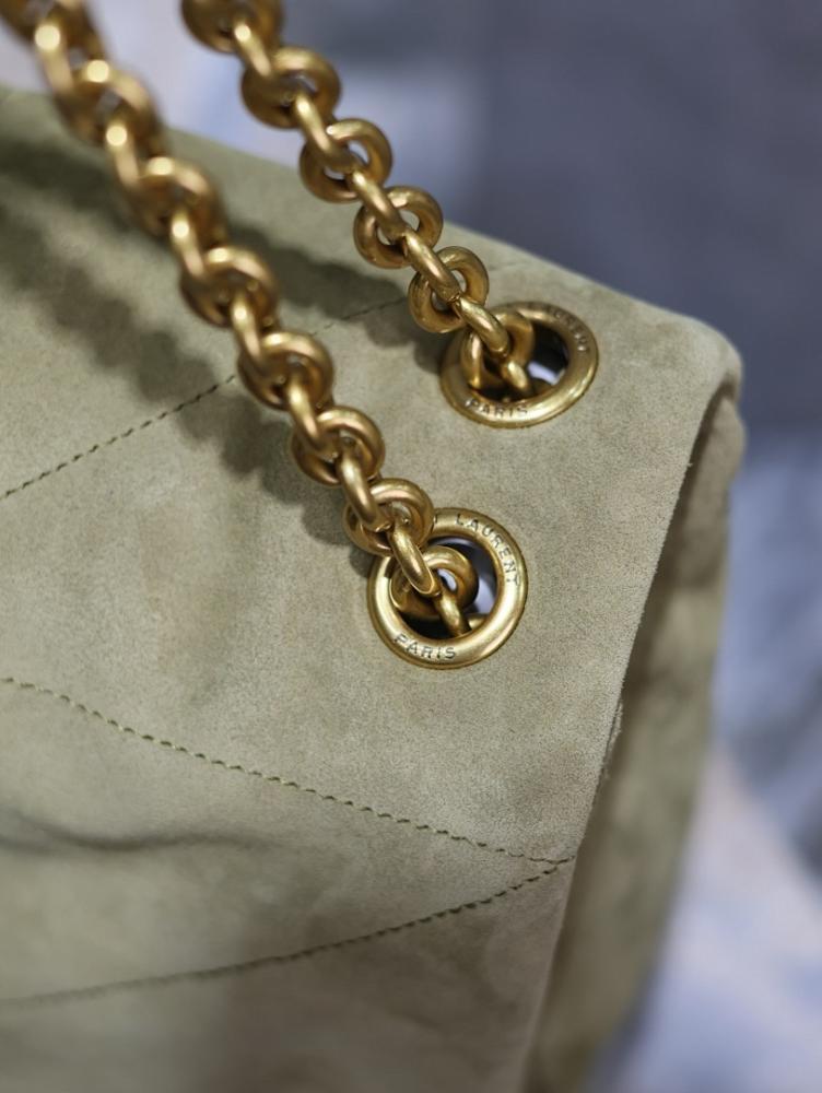 Elegant Refined Leather Tote Bag 43x29x9cm