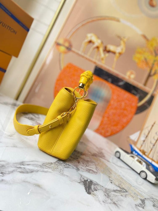 Luxury Refined Leather Shoulder Bag 27x18x9cm