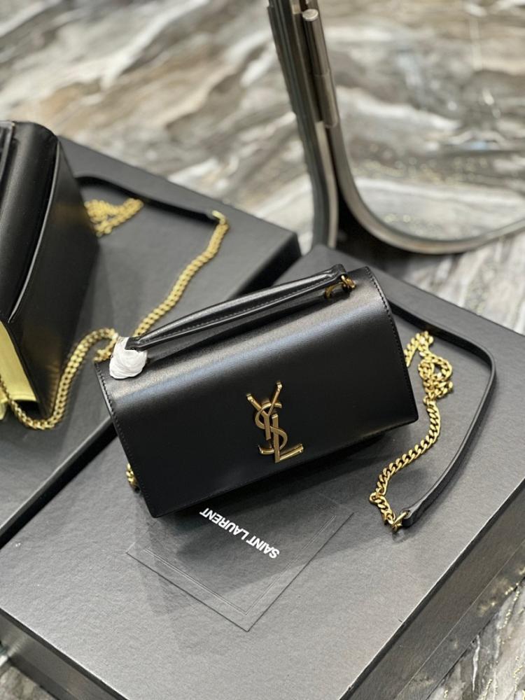 Classic Leather Crossbody Bag 19x14x5.5cm
