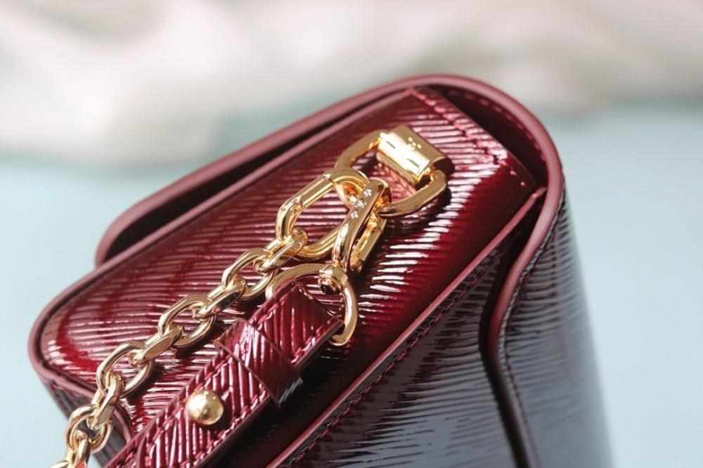 Modern Elegant Leather Shoulder Bag 23.5x12x7cm