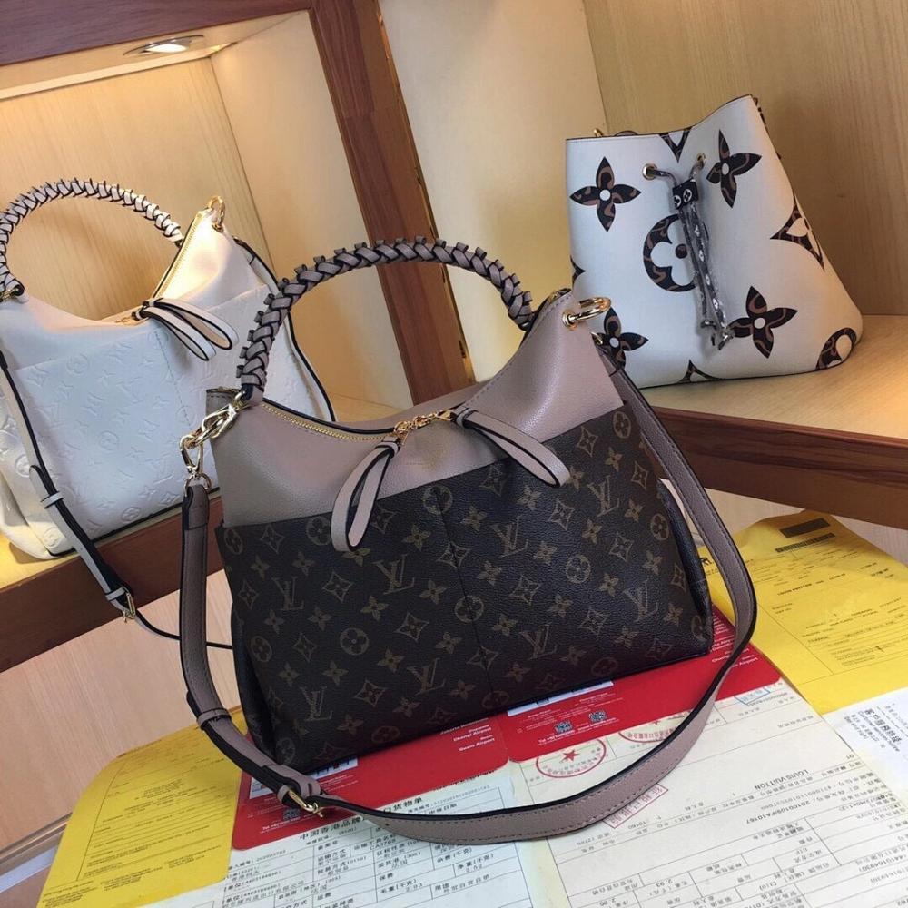 Modern Refined Leather Shoulder Bag 32x28x14cm