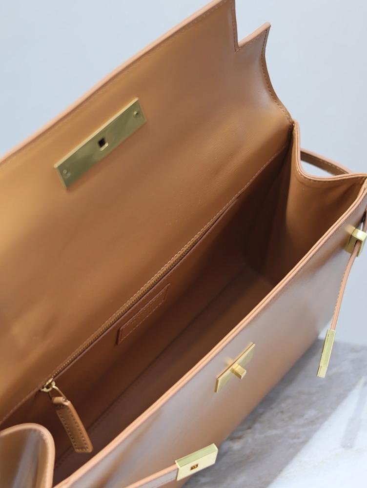 Modern Elegant Leather Shoulder Bag 32x23x10.5cm