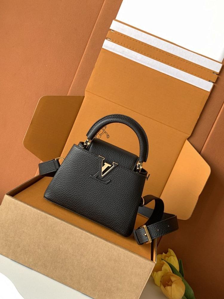 Leather Top Handle Bag Style 1618400127
