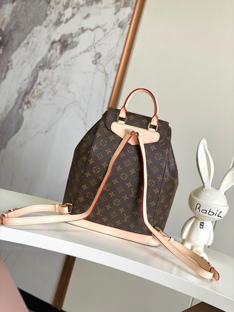 Elegant Refined Leather Top Handle Bag 35x38x21cm
