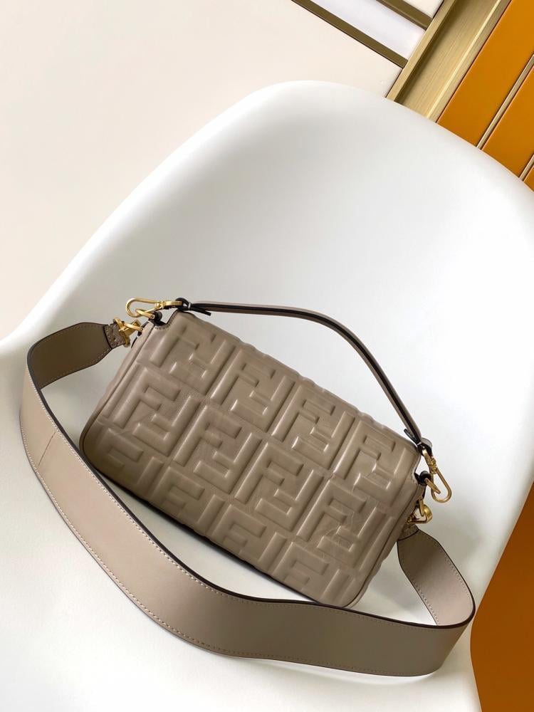Gold Leather Crossbody Bag