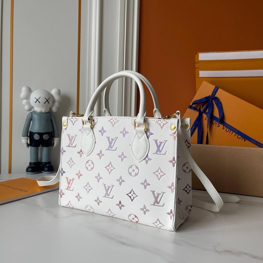 OnTheGo Monogram Leather Shoulder Bag 25x19x11.5cm Style 2138878639