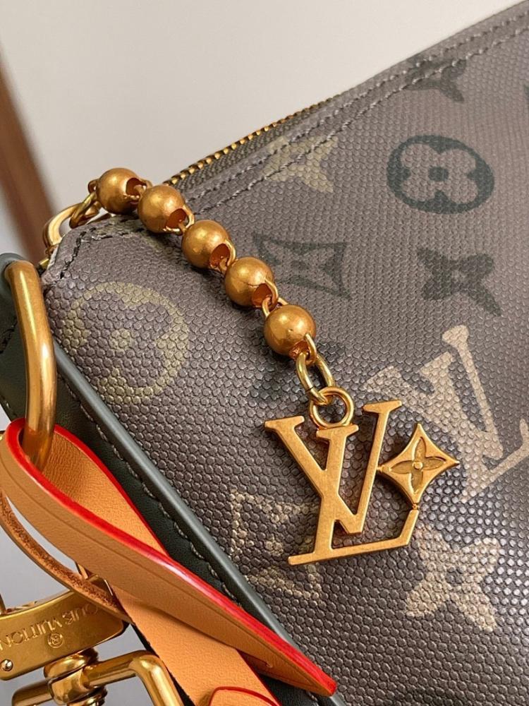 Elegant Monogram Crossbody Bag