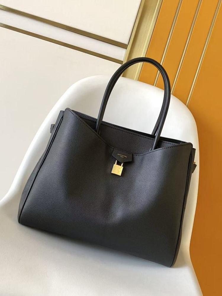 Calfskin Top Handle Bag Style 115082074