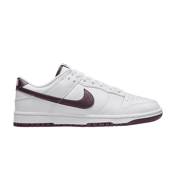 Dunk Low 'White Night Maroon'