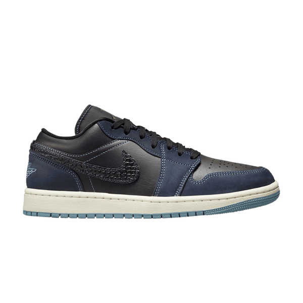 Wmns Air Jordan 1 Low SE 'Black Dark Obsidian'