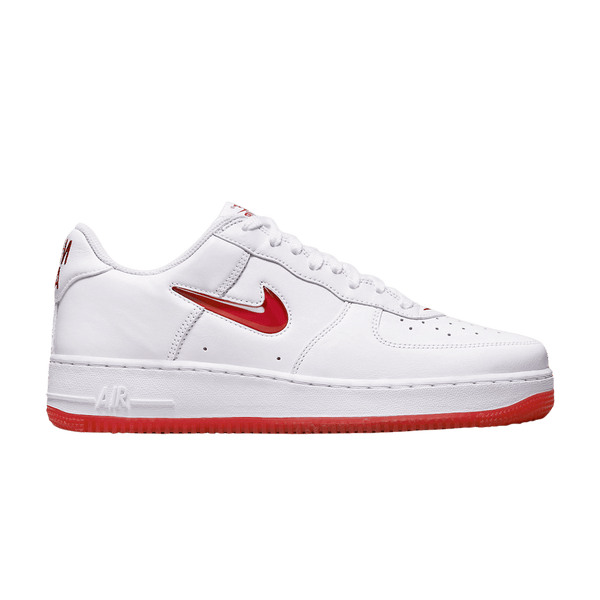 Air Force 1 Jewel 'Color of the Month - White University Red'