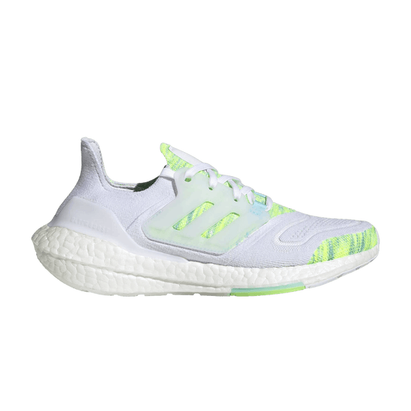 Wmns UltraBoost 22 'White Bliss Blue Yellow'