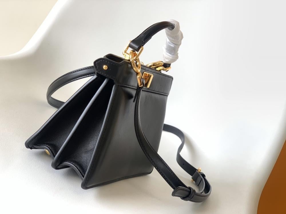 Leather Top Handle Bag Style 615257845