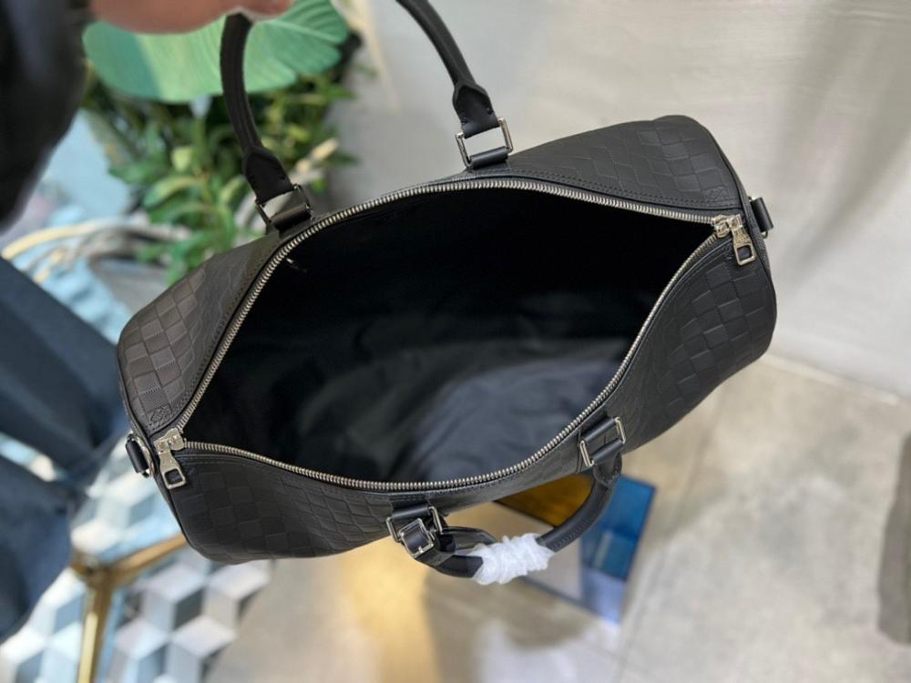 Modern Italian-Inspired Leather Top Handle Bag 50x29x23cm